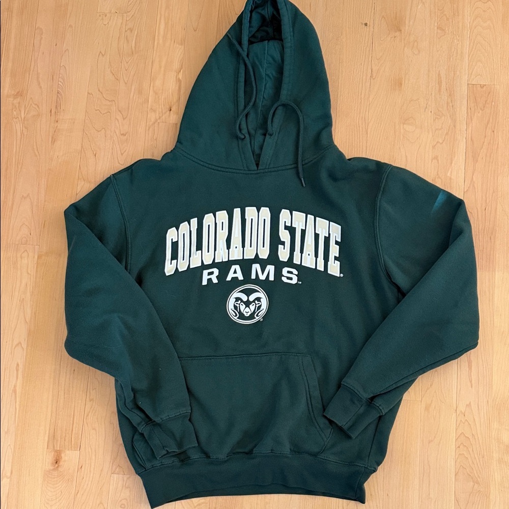 Stadium Athletics Colorado State Rams Dark Green Hoodie